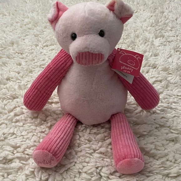 NWT SCENTSY Pink Pig scent Buddy “penny” with pumpkin marshmallow scent pac - Picture 1 of 16